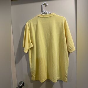 Bugatchi Men's Short Sleeve Yellow Tee